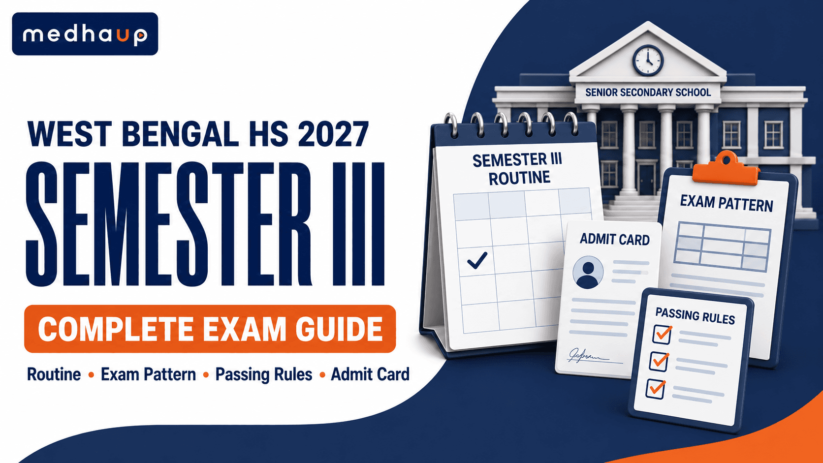 WEST BENGAL HS 2027: SEMESTER III ROUTINE, EXAM PATTERN, PASSING RULES, ADMIT CARD AND COMPLETE DETAILS