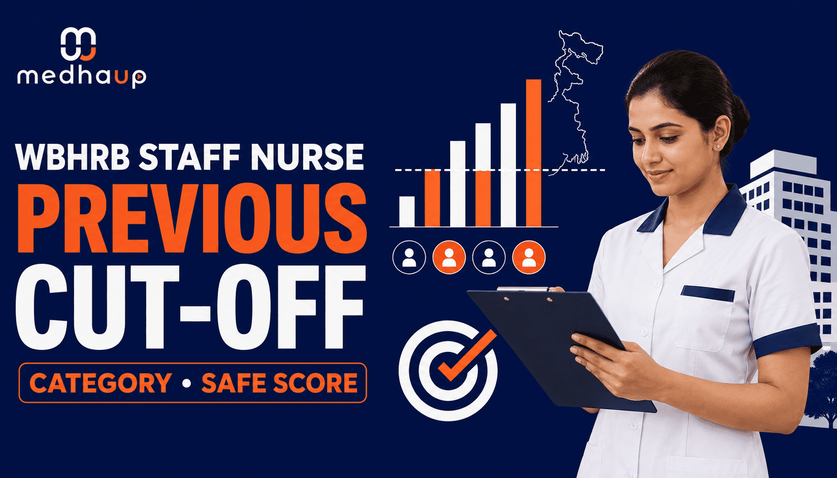 WBHRB Staff Nurse Previous Year Cut-Off: Category-Wise Cut-Off & Safe Score Analysis