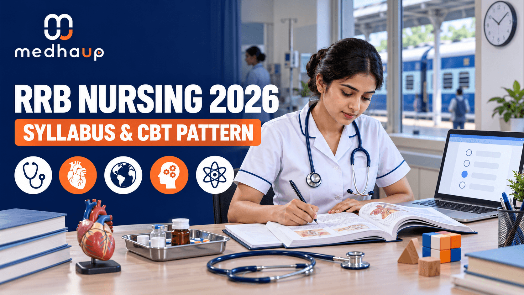 RRB Nursing Superintendent 2026 Syllabus & Exam Pattern: Nursing Subjects, General Awareness & CBT Preparation