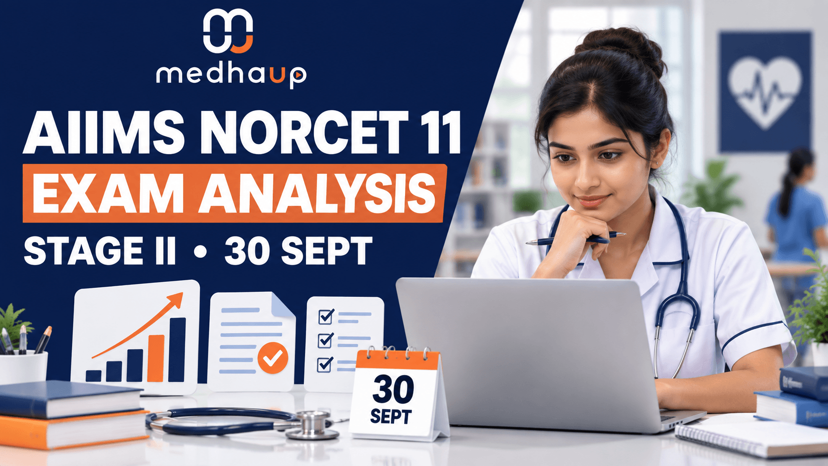 AIIMS NORCET 11 Exam Analysis 2026: Expected Cut-Off, Result, Stage-II Preparation & September 30 Mains